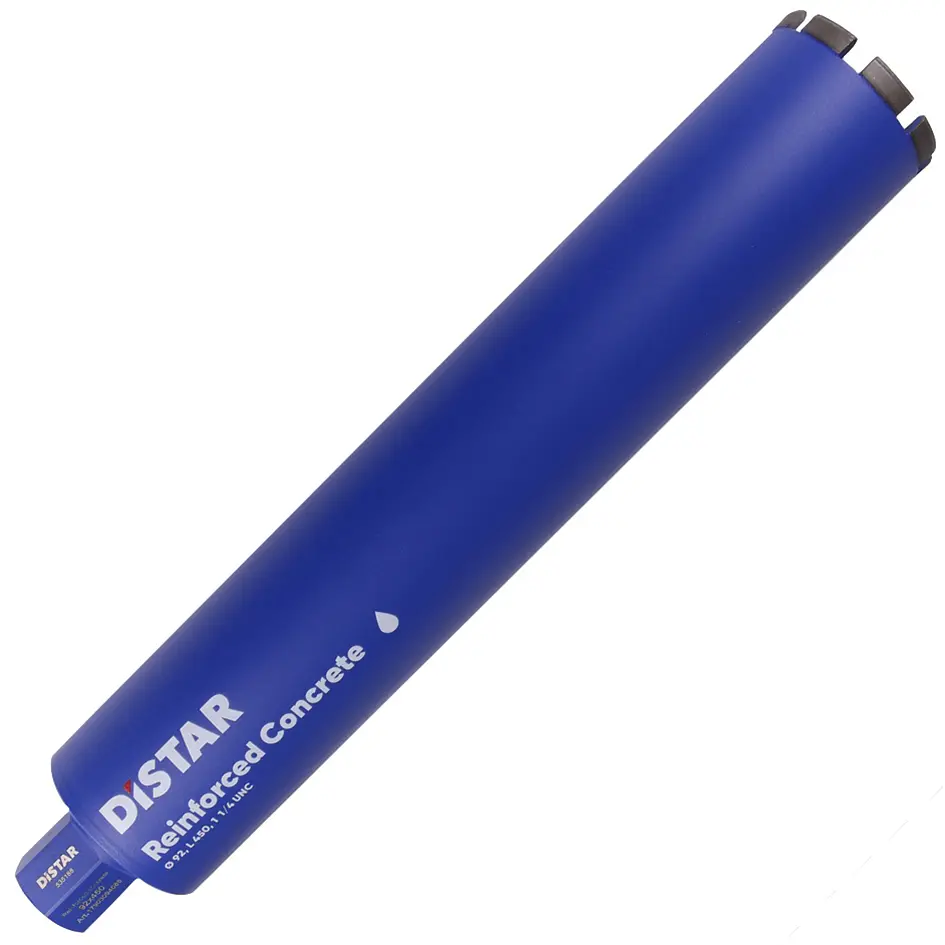 Коронка алмазна Distar DDS-W 92x450-8x1 1/4 UNC залізобетон