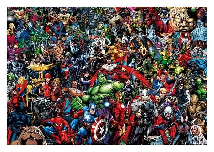 Пазл Clementoni Impossible: Інший всесвіт, Marvel (Impossible Marvel Puzzle - 1000 pcs.), 1000 ел. (39709) - фото 2
