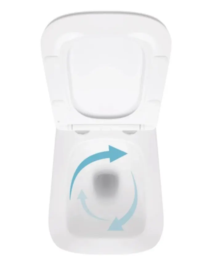 Набір Q-tap Nest 4 в 1 підвісний унітаз Crow Ultra Quiet 520x360x290 + комплект інсталяції QT05335172W48190 - фото 5