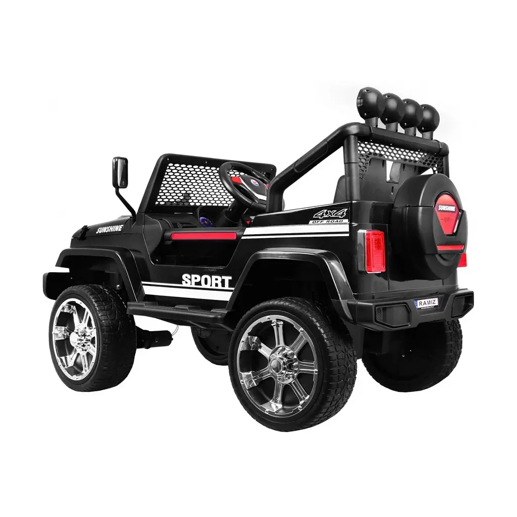 Электромобиль Ramiz Raptor Drifter MP3 LED 12 В, черный (PA.S2388.CZ) - фото 16