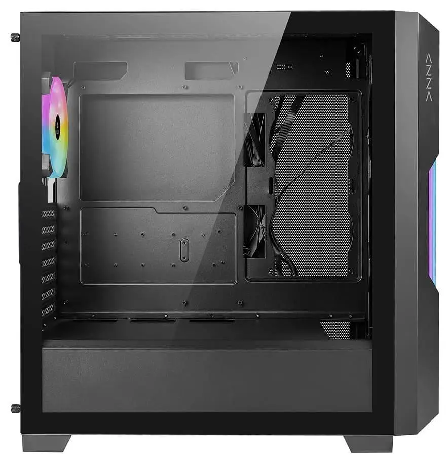 Корпус AZZA GUARDIAN GLASS Black (CSAZ-520BG) Без БП - фото 4