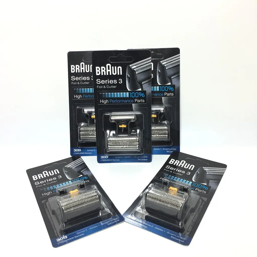 Сетка + нож 30B для бритвы Braun Series 3, TriControl, Syncro, 195s-1,197s-1, 330, 340, 7505, 7520, 4775, 4815 - фото 8
