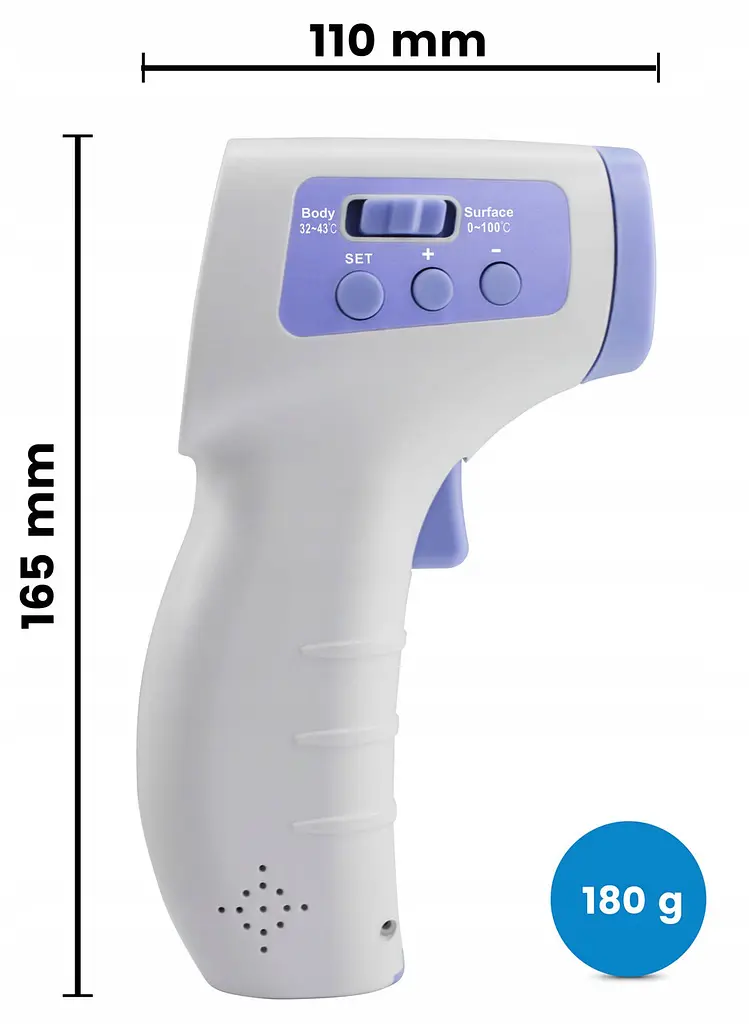 Медичний термометр (пірометр) 0-100 °C WINTACT WT3652 - фото 7