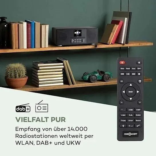 Интернет-радио проигрыватель OneConcept Streamo CD (10034055) - фото 6