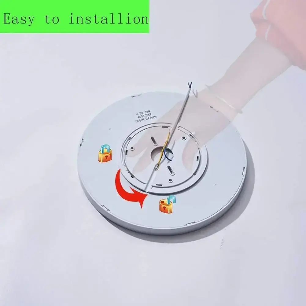 Світлодіодний стельовий світильник для прихованого монтажу 28 W led - фото 2