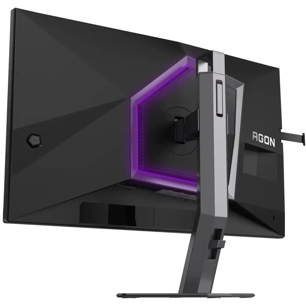 TFT 24.1" AOC AG246FK6, Ultra-Fast TN eSports, 610Hz, 2xHDMI, DP, USB-hub, HAS, Pivot, чорно-сірий - фото 7