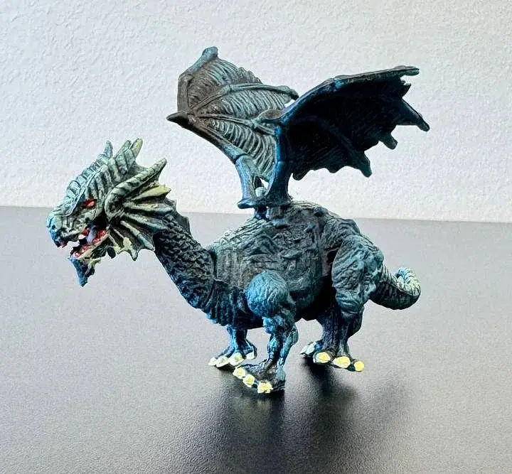 Фігурка дракона синього Dino Toys, полімерна - фото 7