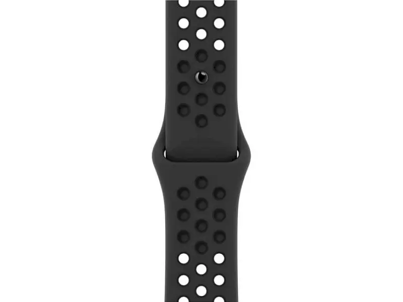 Смарт-годинник Apple Watch Nike Series 7 GPS 41mm Midnight Aluminum Case w. Anthracite/Black Nike Sport Band (MKN43) - фото 2