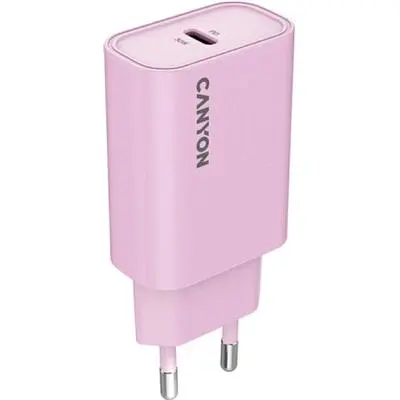 Зарядний пристрій Canyon 30CL OnCharge USB-C PD30W Pink (CNE-CHA30CLPK) - фото 3