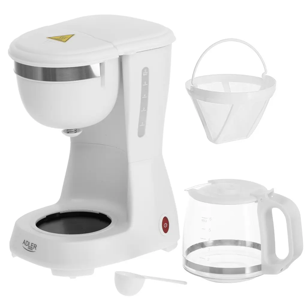 Кавоварка Adler AD 4381 white - фото 3