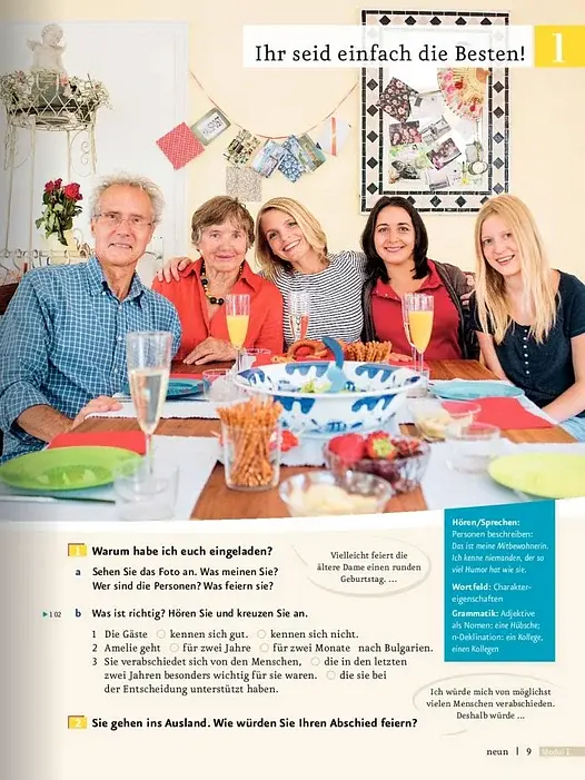 Menschen B1.1 Kursbuch mit online Audio - фото 6