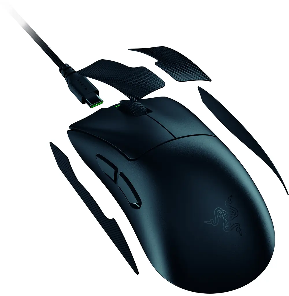 Миша комп'ютерна Razer DeathAdder V4 PRO Wireless Black (RZ01-05330100-R3G1) - фото 5