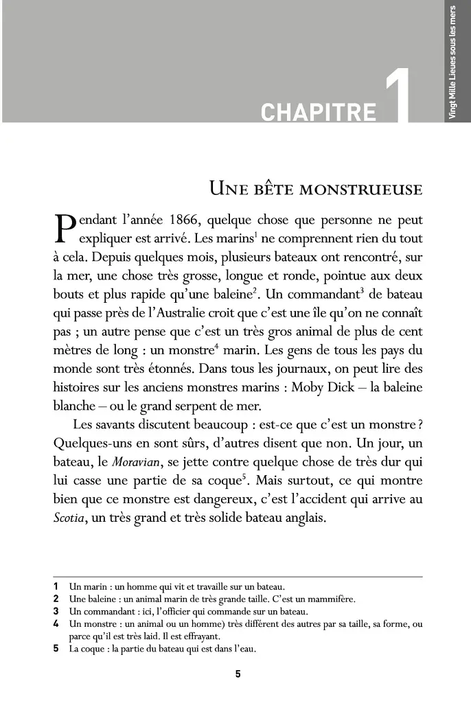 Vingt mille lieues sous les mers - Book + online audio. LFF B1 - фото 3