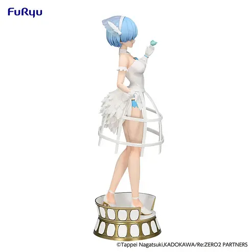 Фигурка Furyu Жизнь с нуля в альтернативном мире Рем Re:Zero Rem Birdcage Dress 22 см F RZ R BD1 22 - фото 4