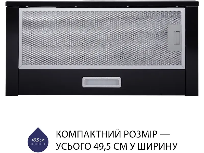 Витяжка Minola HTL 5714 BL 1100 LED - фото 2