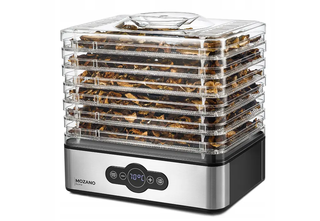 Сушарка дегідратор для харчових продуктів грибів і фруктів Mozano Dehydrator 400 Вт - фото 2