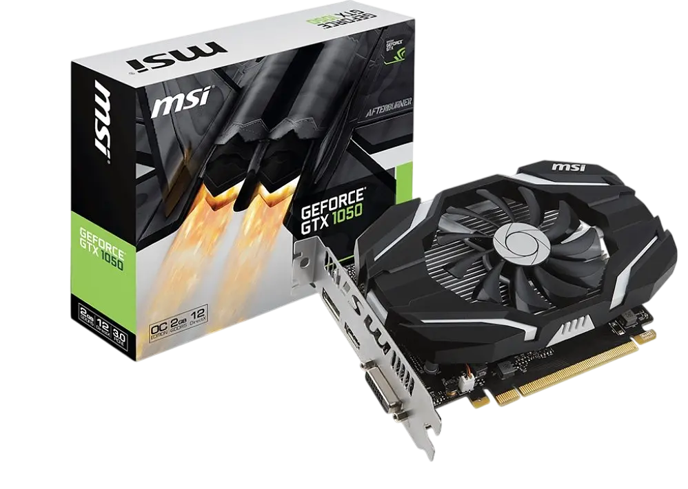 Відеокарта GeForce GTX 1050 2GB MSI OC (GTX 1050 2G OC) Б/В - фото 4