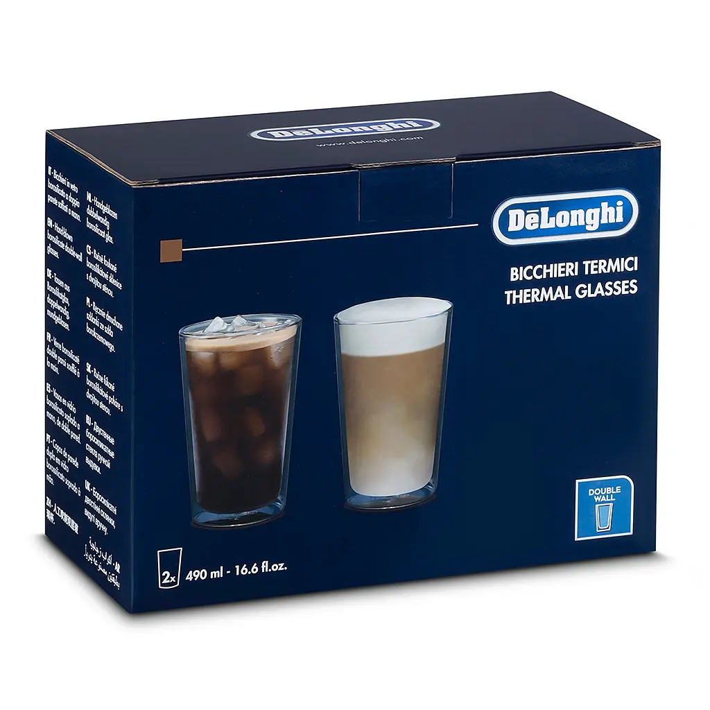 Набір склянок DeLonghi Drinks 480 мл 2 шт (AS00001404) - фото 3