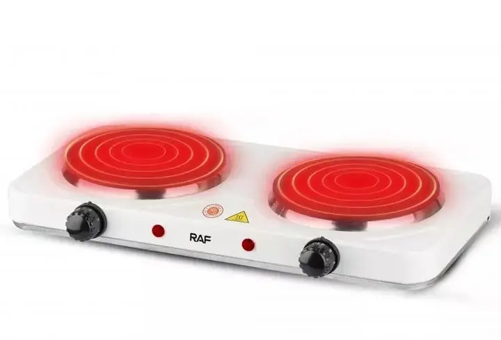 Плита электрическая 2 конфорки XPRO RAF 8021A Черный (MER-15298_537) - фото 4