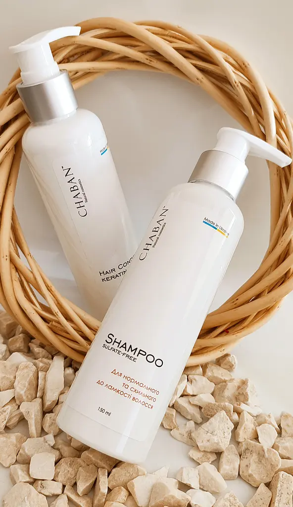 Бессульфатный шампунь для нормального и склонного к ломкости волосам Chaban 200 мл - фото 3
