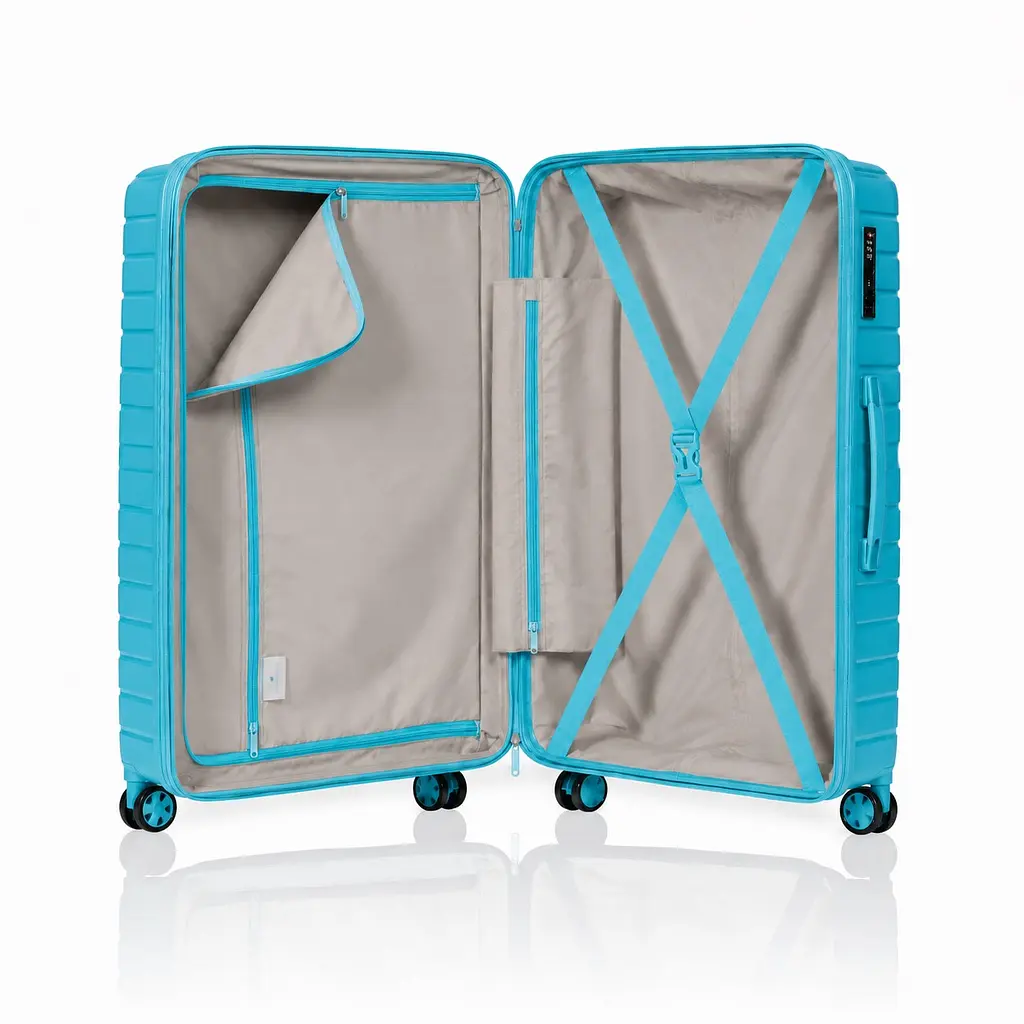 Валіза з розширенням Snowball 49203 велика 109л блакитна (49203-L-LightBlue) - фото 4