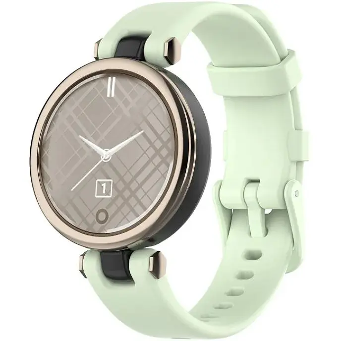 Ремінець DK Silicone Sport Band Classic для Garmin Lily (green) - фото 3