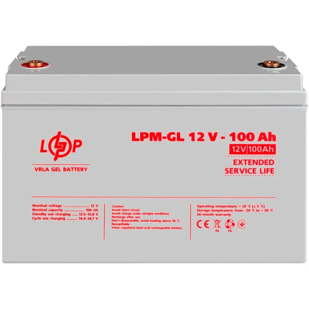 Джерело безперебійного живлення [ДБЖ] LogicPower LPM-PSW-1500VA 12V + АКБ LPM-GL 12V - 100 Ah [29692] [110202] - фото 9