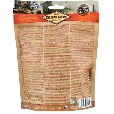 Ласощі для собак Carnilove Dog Crunchy Snack М'ясо страуса та ожина 200 г - фото 3