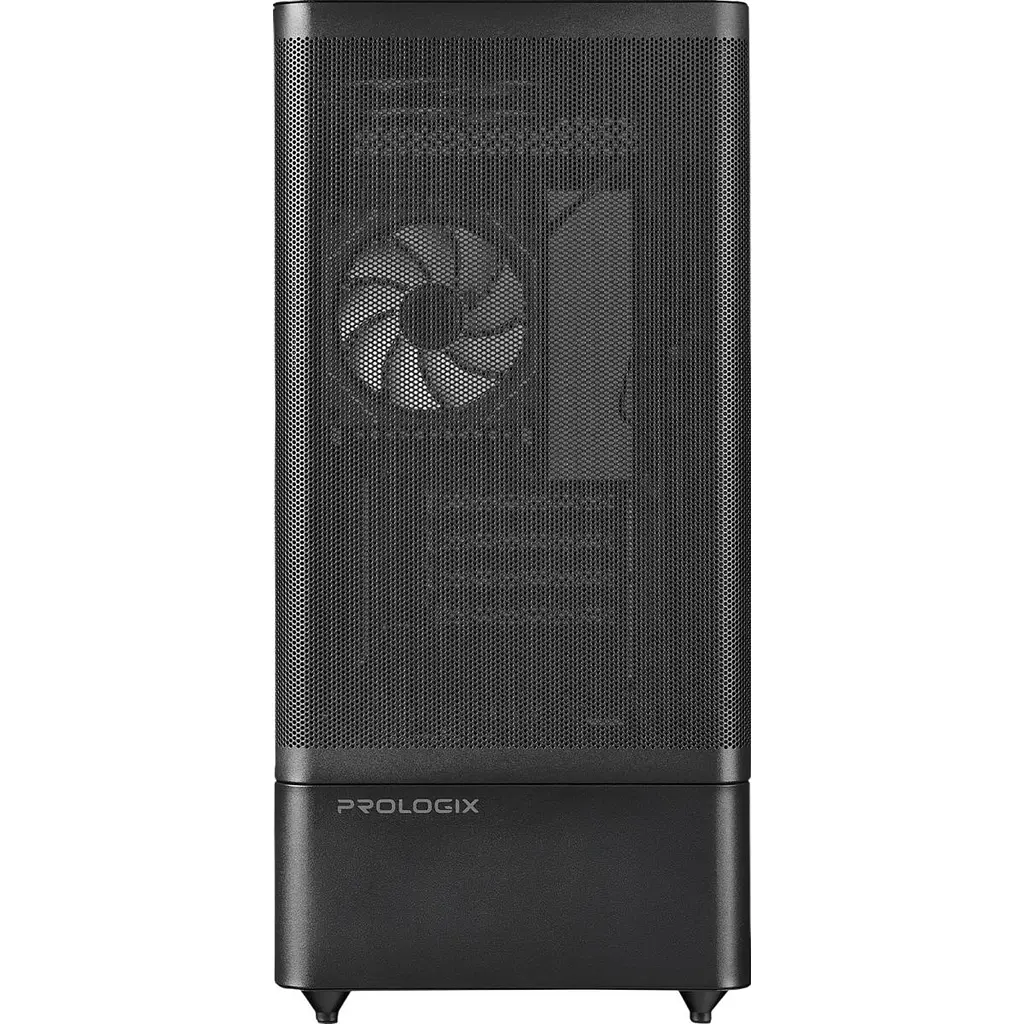 Корпус Prologix Lumi GM-01MAB сітчастий чорний [173428] - фото 5