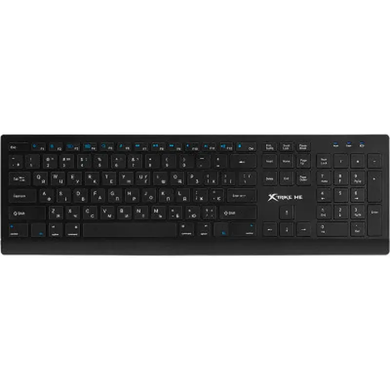 Комплект Xtrike ME MK-208W Wireless UA Black (MK-208WUA) - фото 2