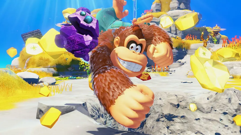 Игра Sony PlayStation консольная Switch 2 Donkey Kong Bananza, картридж - фото 8