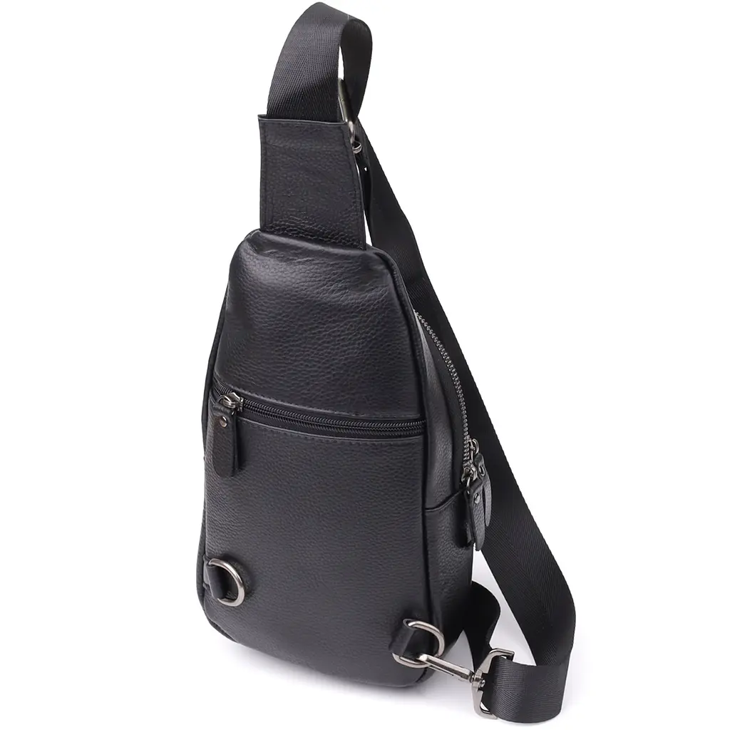 Мужская сумка через плечо из натуральной кожи Vintage 16х29х4,5 см sum0027498 - фото 2