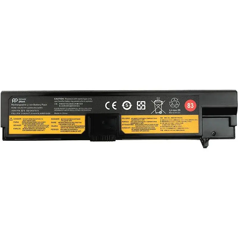 Акумулятор PowerPlant для ноутбуків Lenovo Thinkpad E570 (01AV417) 14.4V 2200mAh (NB480876) - фото 2