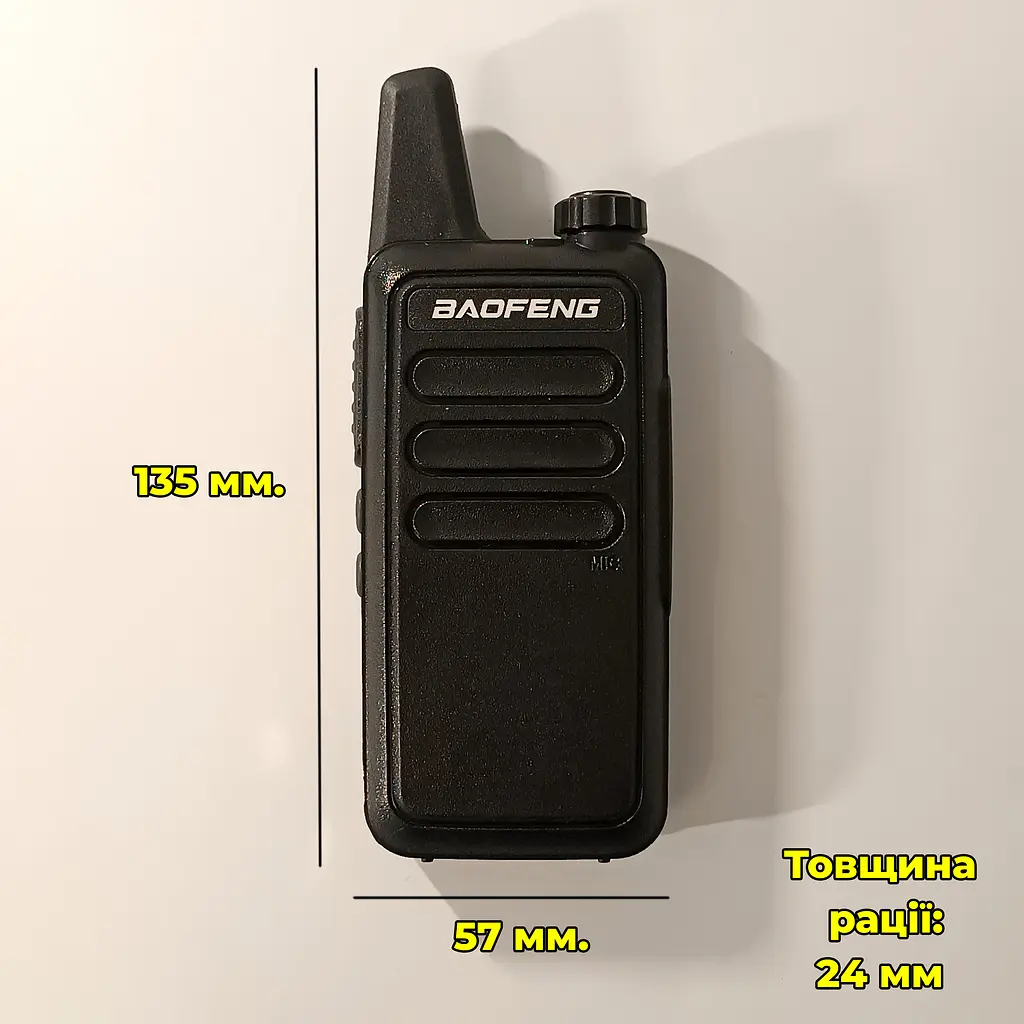 Комплект з двох рацій Baofeng BF-R5 - фото 3