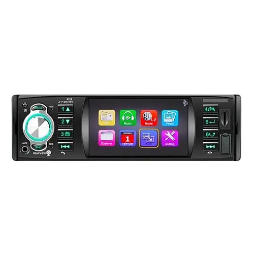 Автомагнитола XPRO 1DIN 4319 BT 4,1" Bluetooth черный (4319_912) - фото 4