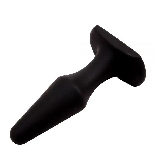 Анальная пробка Chisa Black Mont soft touch, 10х4 см, черный - фото 3
