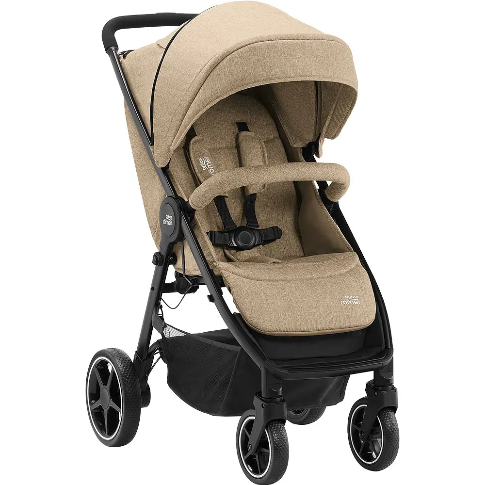 Прогулянкова коляска Britax Romer B-Agile M Linen Beige (2000032525) - фото 3