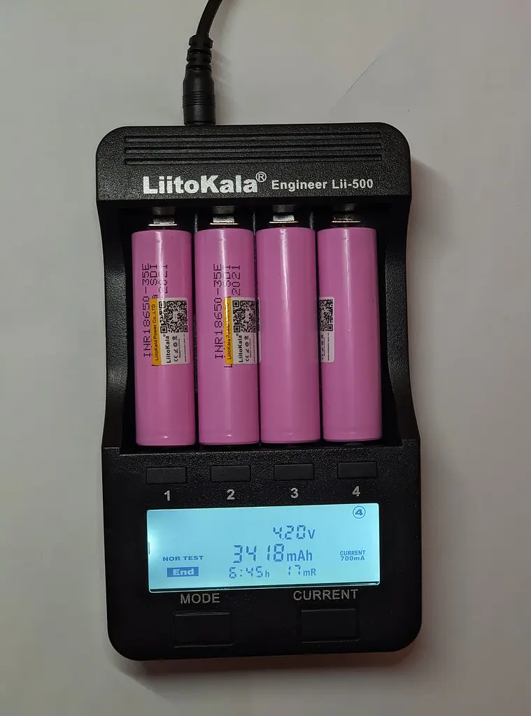 Акумулятор Samsung 18650 INR18650-35E 3500mAh Рожевий (1590308613) - фото 6