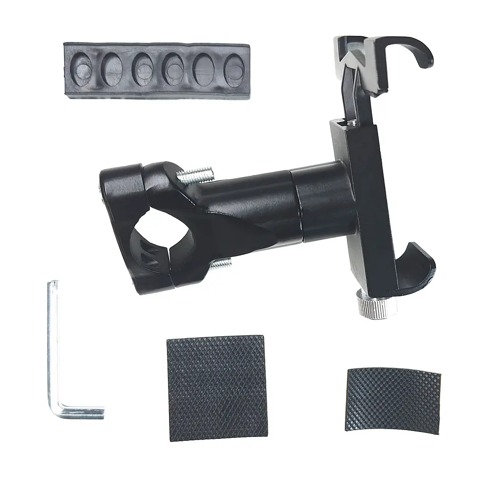 Велосипедный держатель для телефона A-Bike 360 6-10 см алюминиевый черный (G0001283) - фото 5