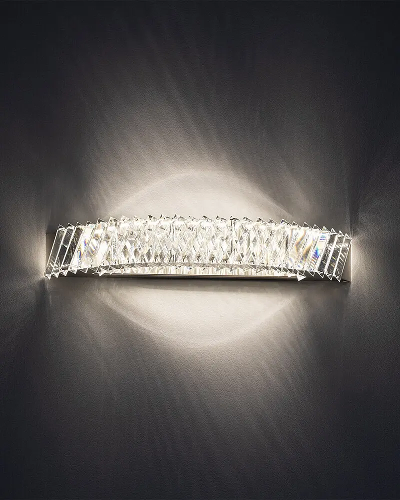 Бра, настенный светильник Nowodvorski 11711 Luxora LED 1x20W 3000K 1400Lm IP20 хром - фото 2