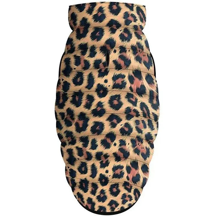 Курточка для собак WAUDOG Clothes малюнок Леопард M40 В 63-67 см С 39-43 см - фото 2