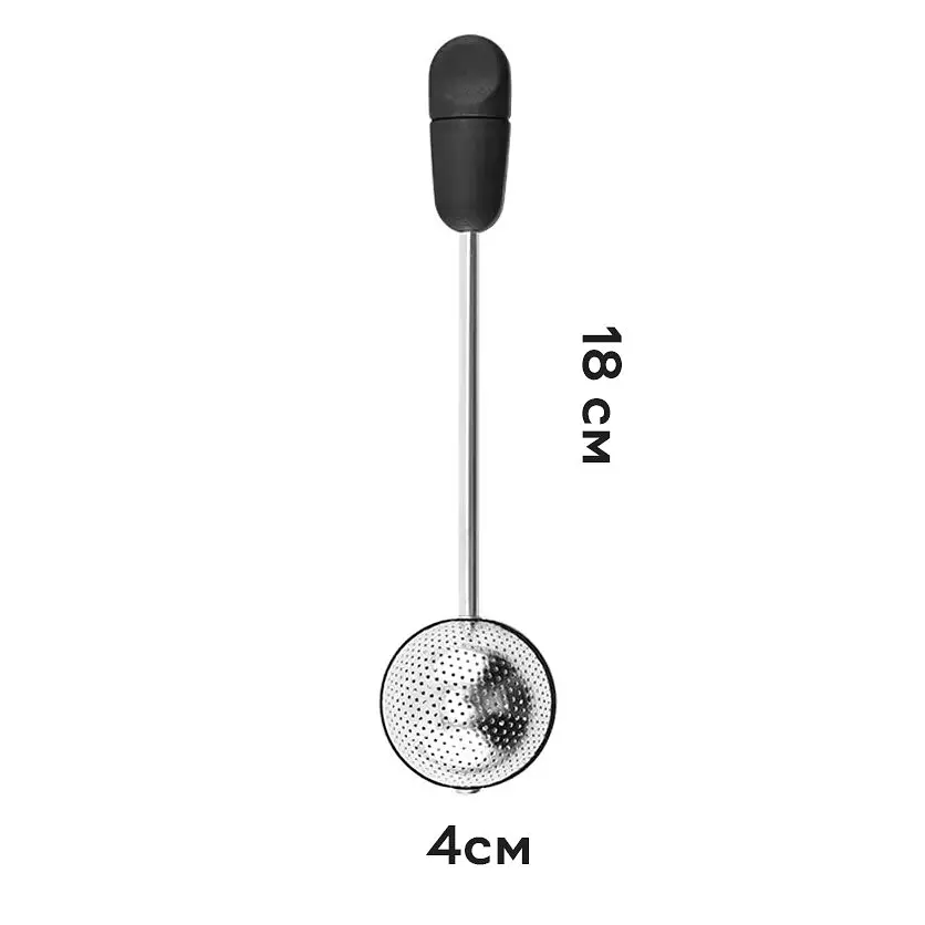 Заварник для чаю Semi 18 см Black - фото 3