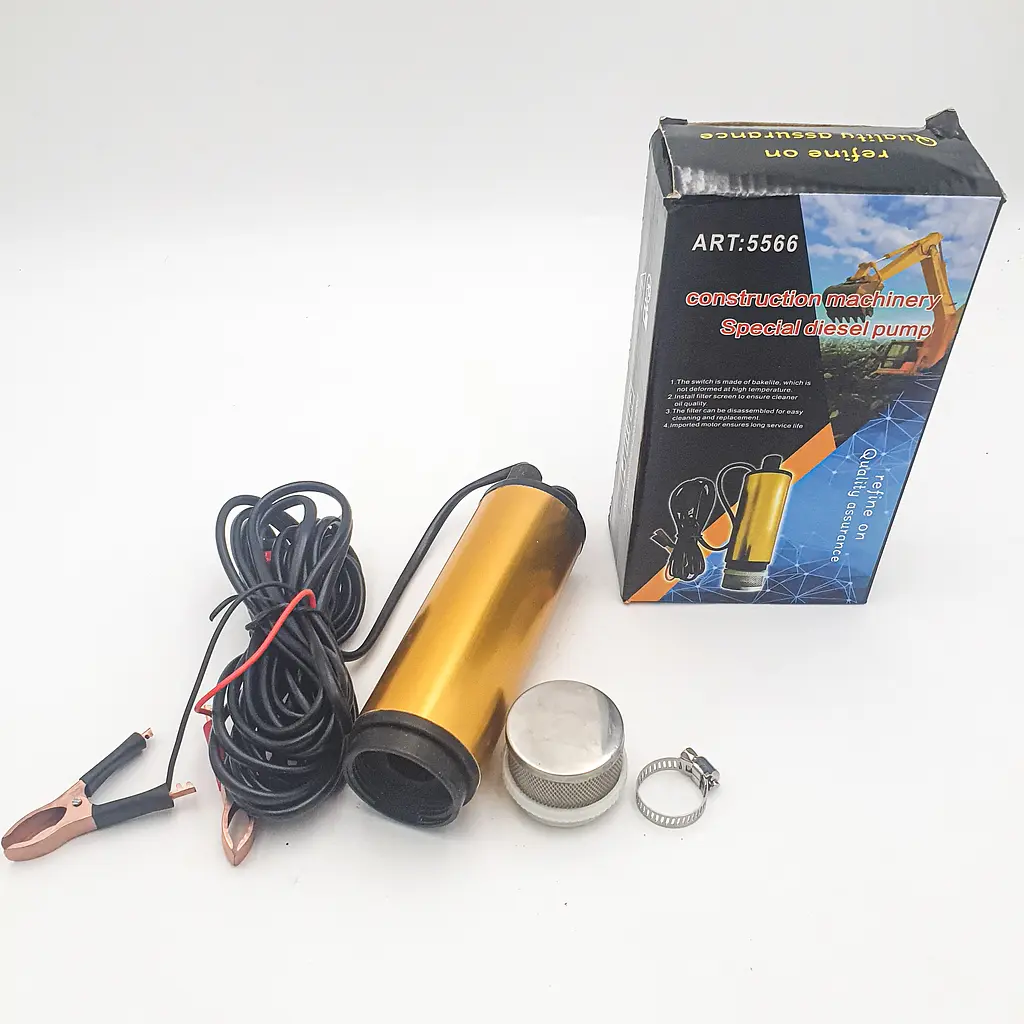 Занурювальний насос для перекачування рідин помпа 12V 12л/хв 50мм UKC 5566 - фото 9