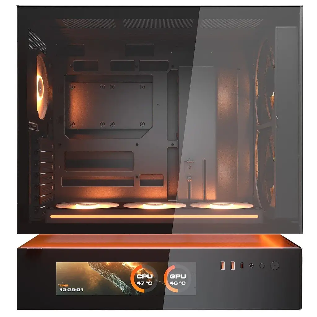 Корпус Cougar CFV235 Mesh Vision Black (CFV235 Mesh Vision Black) - фото 3