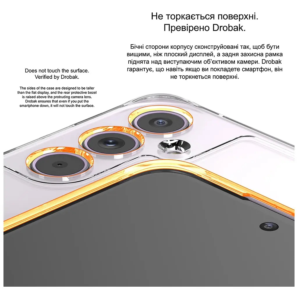 Чохол до мобільного телефона Drobak Acrylic with Airbag Google Pixel 9a (858512) - фото 3