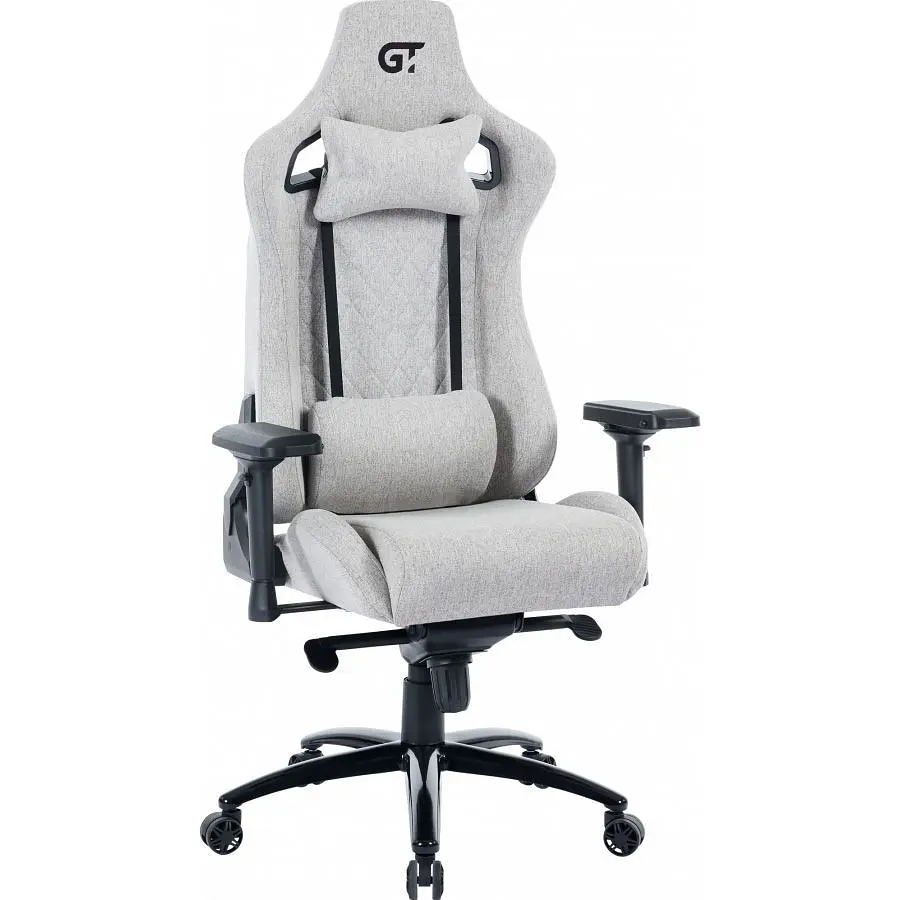 Геймерське крісло GT Racer X-0716 Fabric Gray [140960] - фото 3