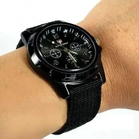 Годинник для чоловіків Swiss Army Watch Black (2104618398) - фото 5