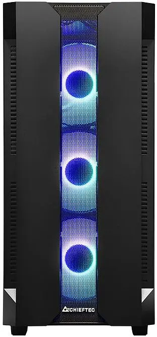Корпус Chieftec HUNTER GS-01B-OP 4x120mm A-RGB, ATX, без БЖ, Black (GS-01B-OP) - фото 10