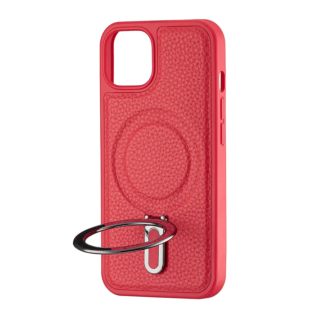 Чохол Jinduka Leather Ringo iPhone 13 Red - фото 4