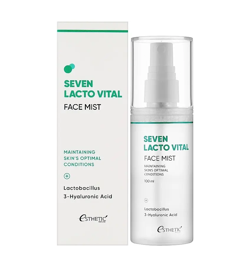 Мист для лица с лактобактериями Seven Lacto Vital Face Mist Esthetic House 100 мл - фото 2